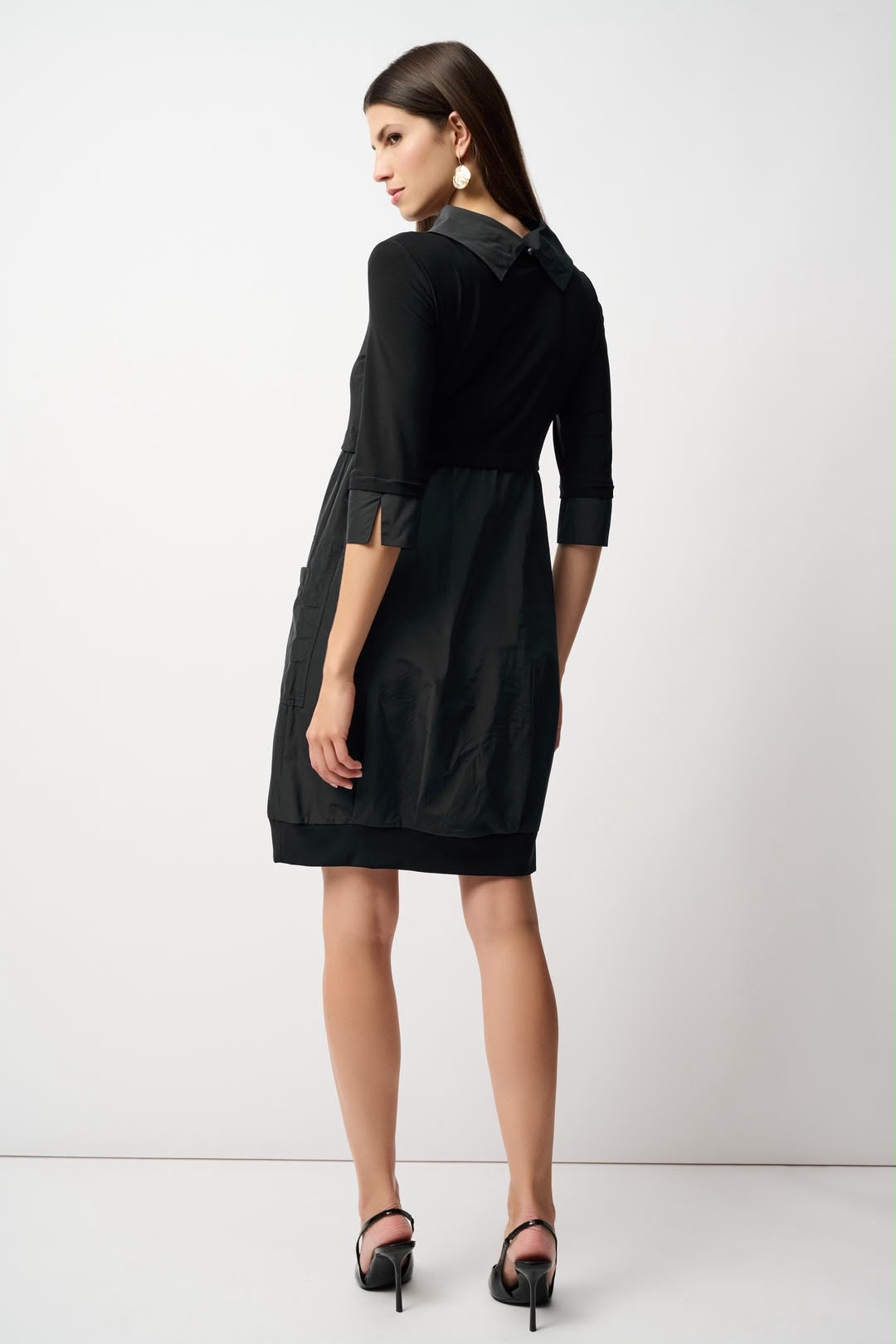 Joseph Ribkoff CLASSIC COCOON DRESS, BLACK