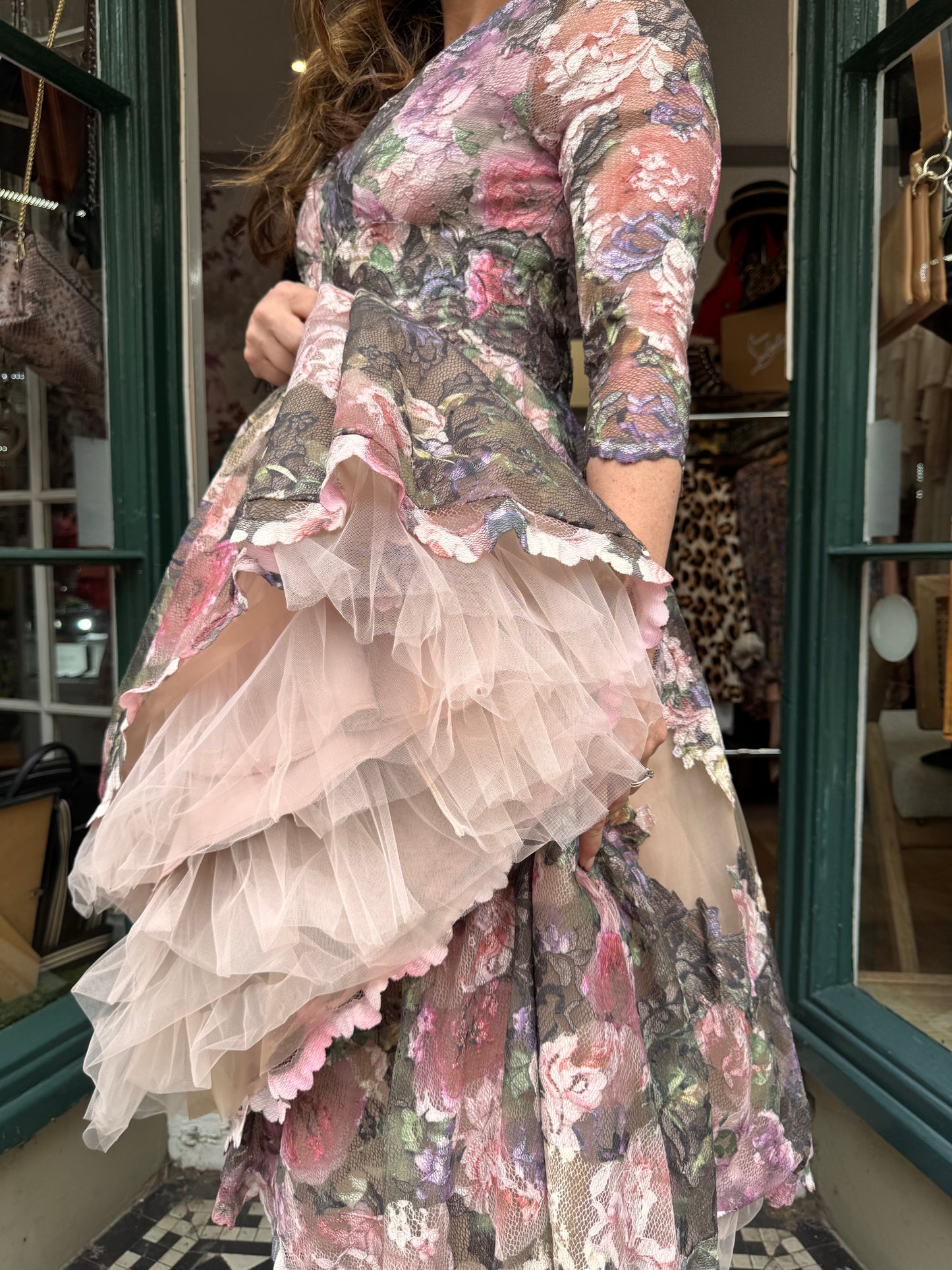 OLVIS Lace Collection Flower dress