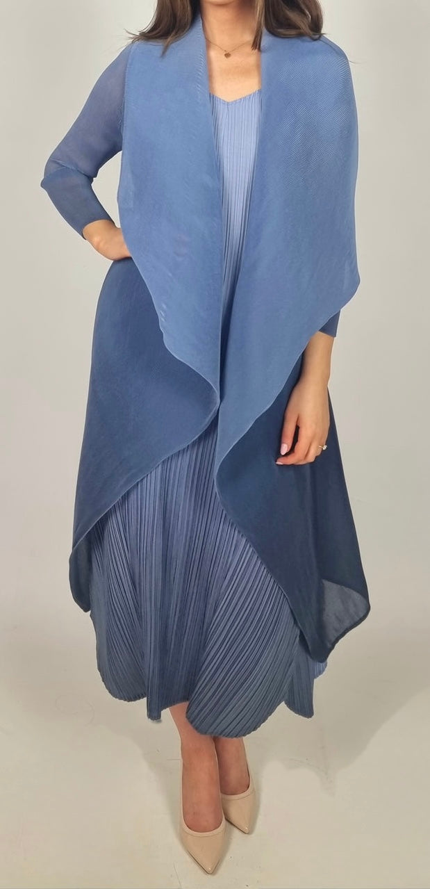 Alquema COLLARE COAT Sky to Indigo