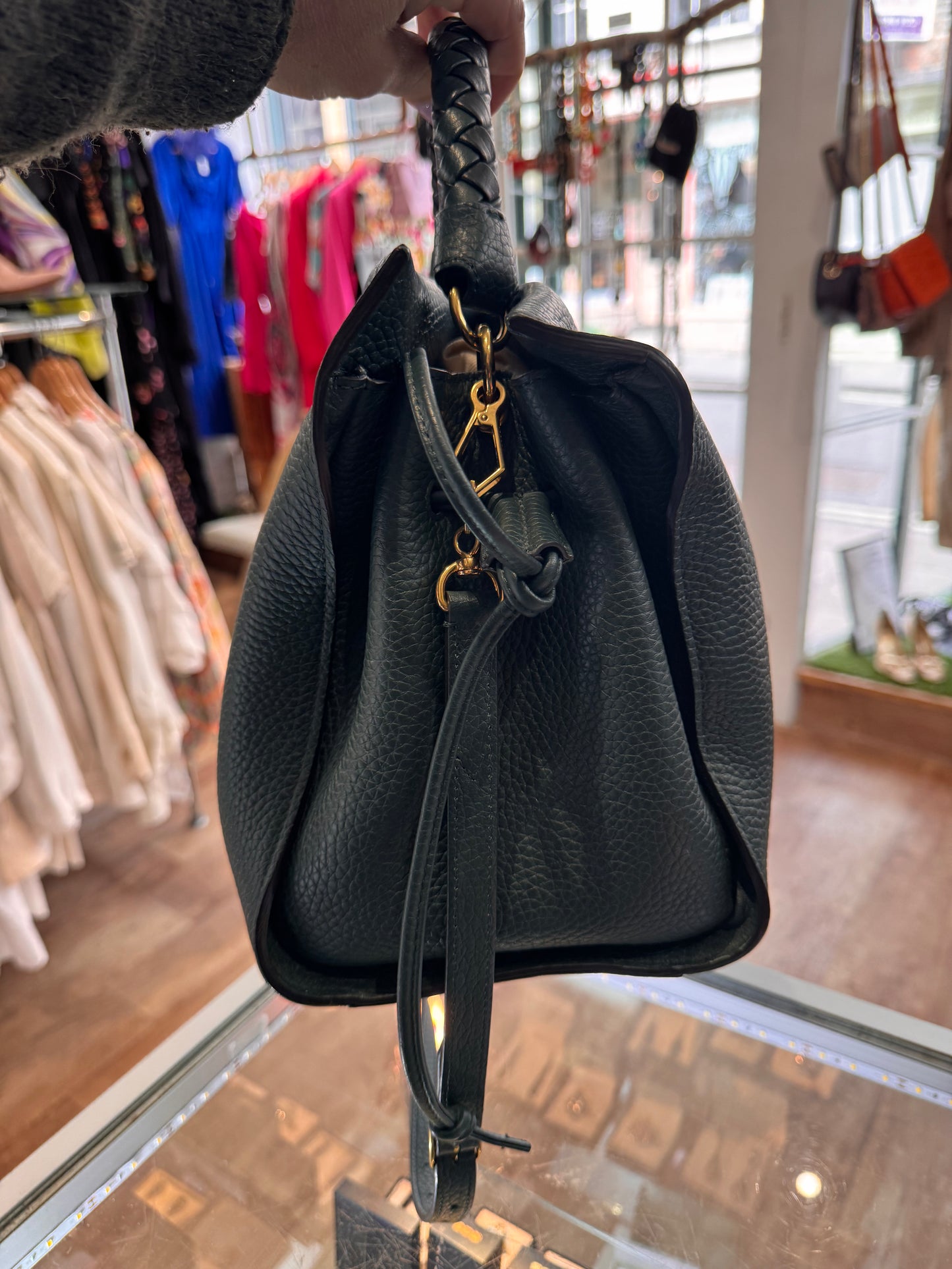 Mulberry Iris Medium crossbody.