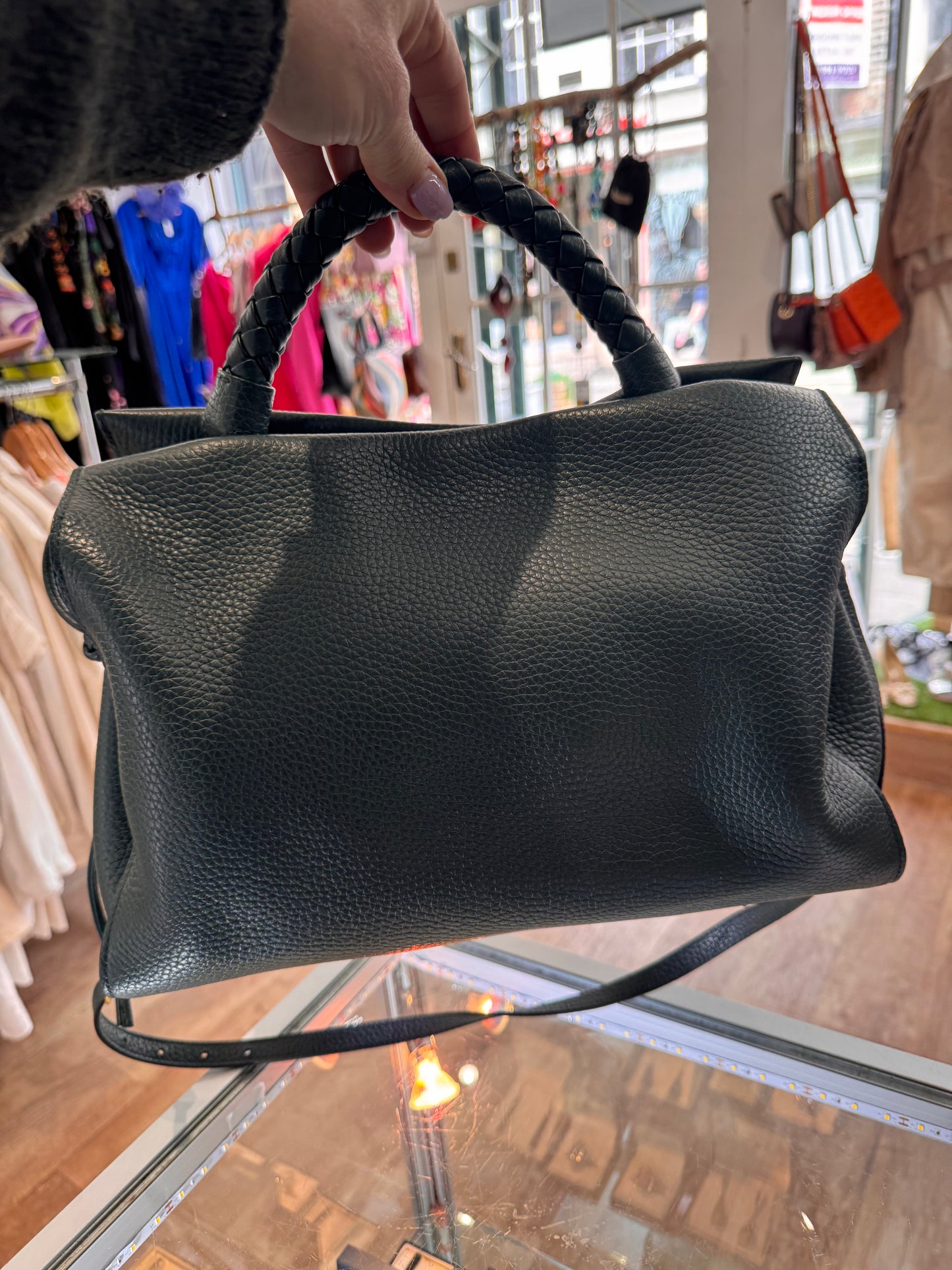 Mulberry Iris Medium crossbody.