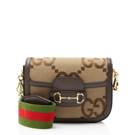 GUCCI Horsebeit 1956 Jumbo GG mini bag.