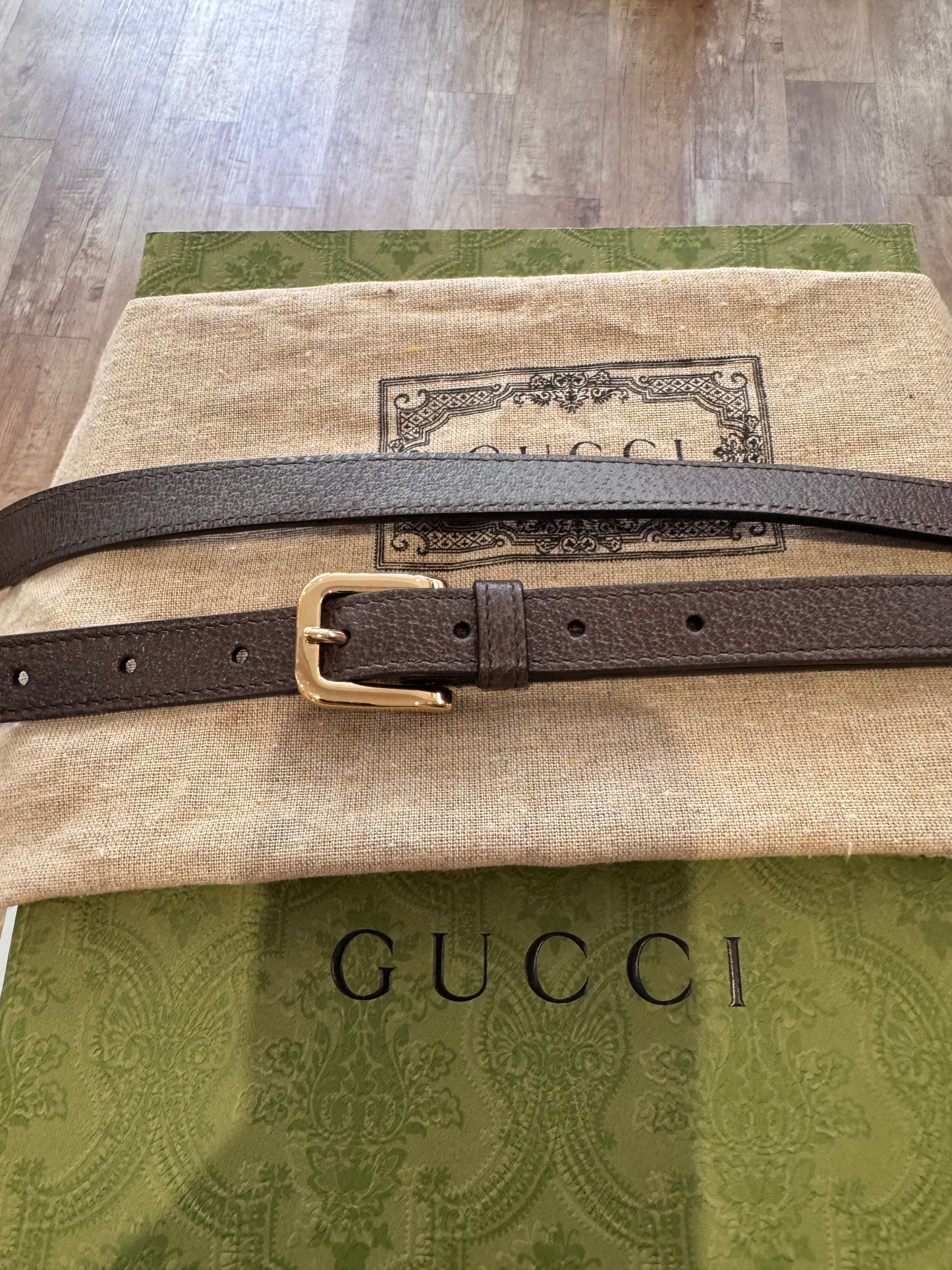 GUCCI Horsebeit 1956 Jumbo GG mini bag.