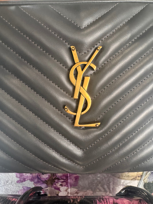 SAINT LAURENT Lou leather cross-body bag