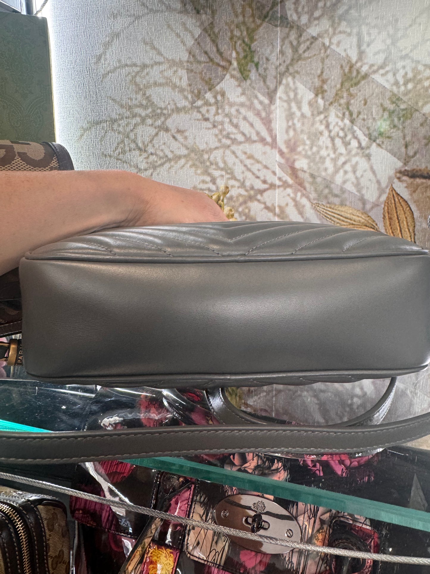 SAINT LAURENT Lou leather cross-body bag