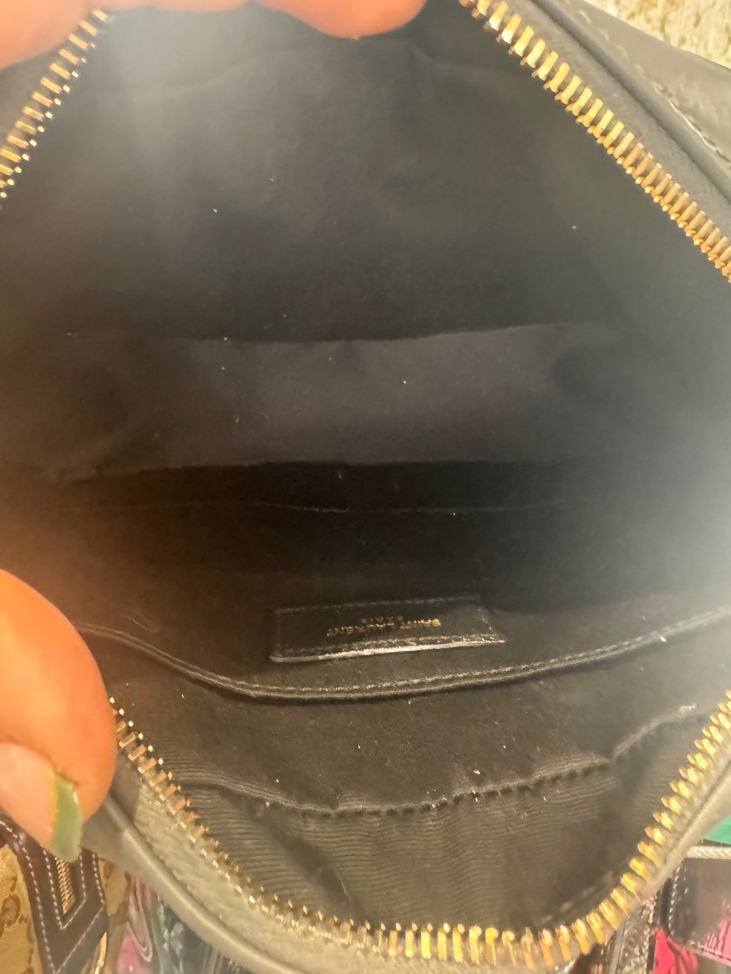 SAINT LAURENT Lou leather cross-body bag